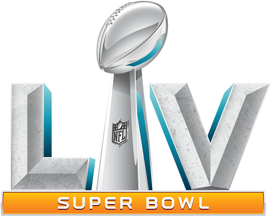 Super Bowl LV Primary Logo iron on transfers for T-shirts